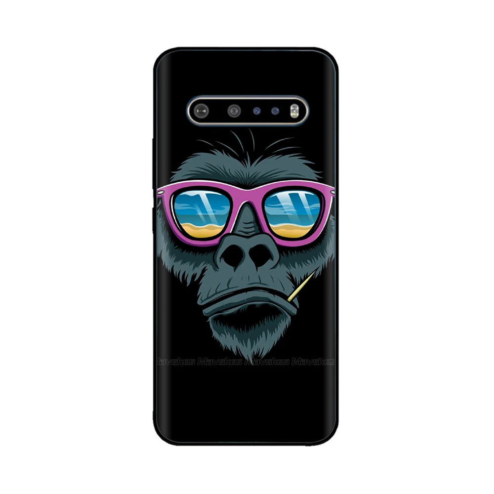 For LG V60 ThinQ Case 6.8" Soft Silicon Tpu Phone Cover Funda For LG V60 ThinQ 5G V 60 Back Cover lgV60 ThinQ coque Bumper Shell - Caseverse