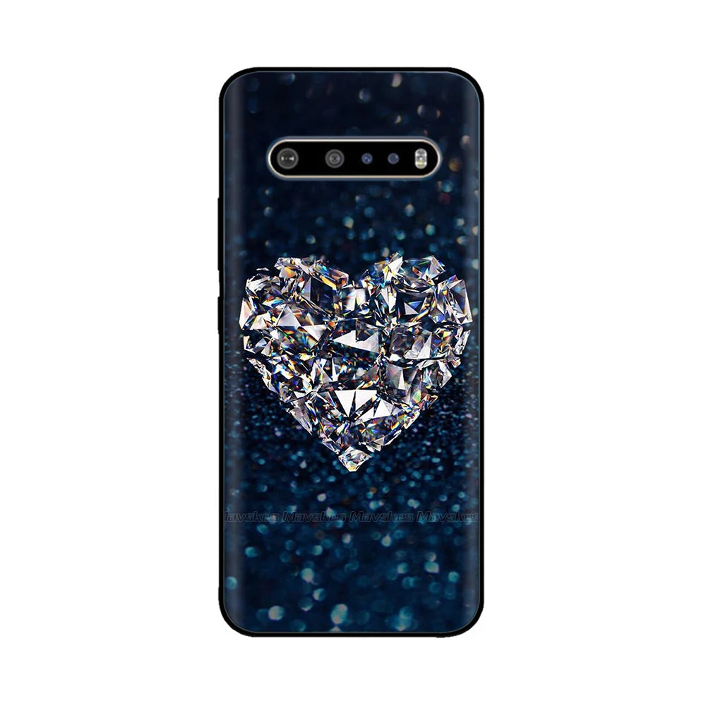 For LG V60 ThinQ Case 6.8" Soft Silicon Tpu Phone Cover Funda For LG V60 ThinQ 5G V 60 Back Cover lgV60 ThinQ coque Bumper Shell - Caseverse