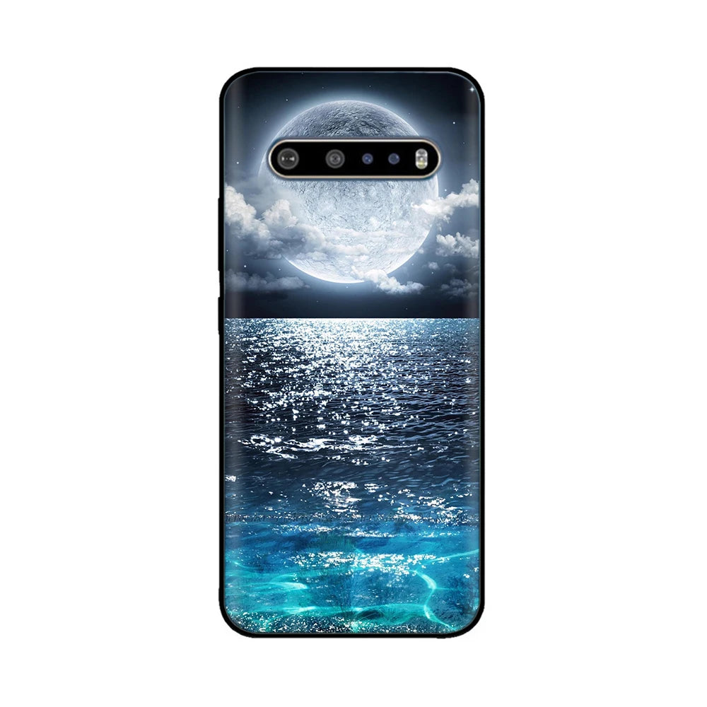 For LG V60 ThinQ Case 6.8" Soft Silicon Tpu Phone Cover Funda For LG V60 ThinQ 5G V 60 Back Cover lgV60 ThinQ coque Bumper Shell - Caseverse