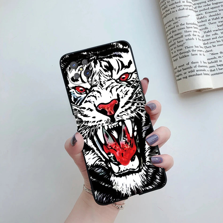 Case For OPPO Reno4 Z 5G Phone Case Cute Flower Cartoon Silicone Soft Back Fundas Cover For OPPO Reno 4Z CPH2065 Reno4Z 5G Coque - Caseverse