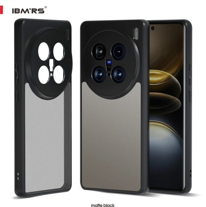 IBMRS for vivo X100 Ultra Case,Dual Layer Military Grade Drop Shockproof Protection Cell Phone Cover -  (Camo Black) - Caseverse