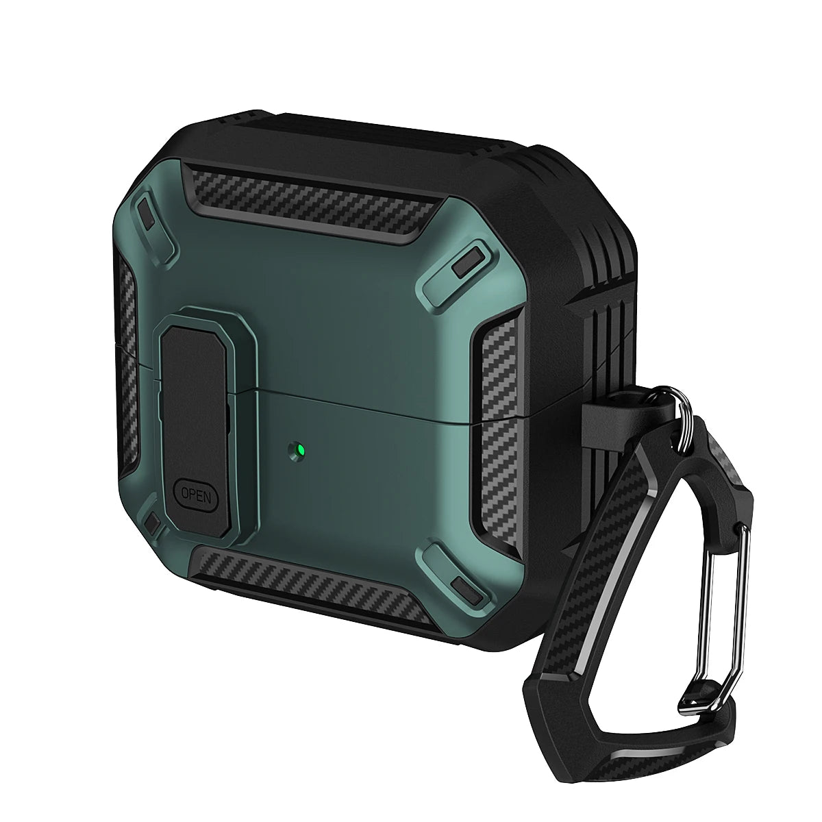 Newest carbon fibre switch earphone cover for Men For Samsung Galaxy Buds 3/Buds3 Pro Buzz 3 Pro Earbuds Case with cleaning kit Caseverse