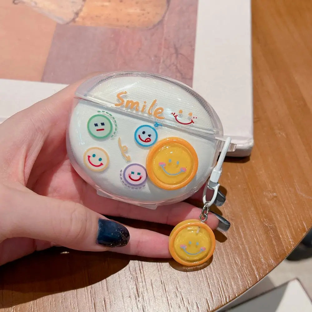 3D Flower Fruit Pattern Headphone Case For Xiaomi Redmi Buds 6 Buds 5 Pro Buds4 Active Buds 4 Lite Cover With Lovely Keychain Caseverse