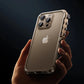Luxury Aluminum Alloy Armor Frame Phone Case For iPhone 13 14 15 16 Pro Metal Removable Shockproof Cover