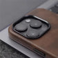 Luxury Business Vintage Leather Magnetic Phone Case for IPhone 16 Plus 15 14 13 12 Pro Max Metal Camera Frame Shockproof Cover Caseverse