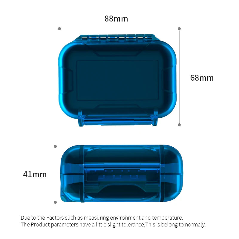 KZ Earphone Case ABS Resin Waterproof Protective Portable Storage Case Bag Box Earbud for KZ ZSN ZS6 ASX ZSX ZAX AS16 EDX Caseverse