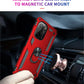 Cover Case for POCO F3 Armor Rugged Military Shockproof Ring Holder Magnet Phone Case for Xiaomi POCO F3 F 3 5G - Caseverse