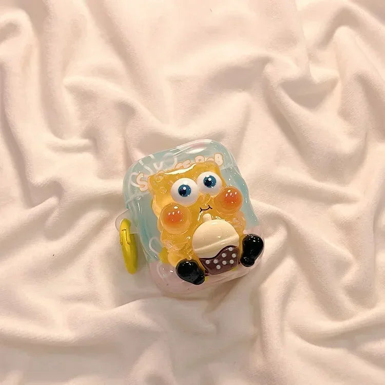 Cute Earphone Case for Apple AirPods 1 2 3 Pro 2 Case Fresh Candy Color Earphones Case Air Pods Pro Protective Cover With Hook Caseverse