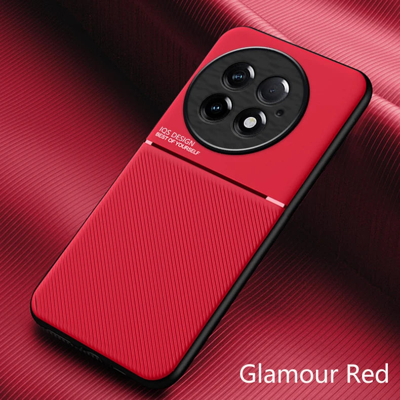 Rugged Protective Cover For OnePlus 13 One Plus 13R Case Built-in Car Magnetic Holder Phone Coque Fundas - Caseverse