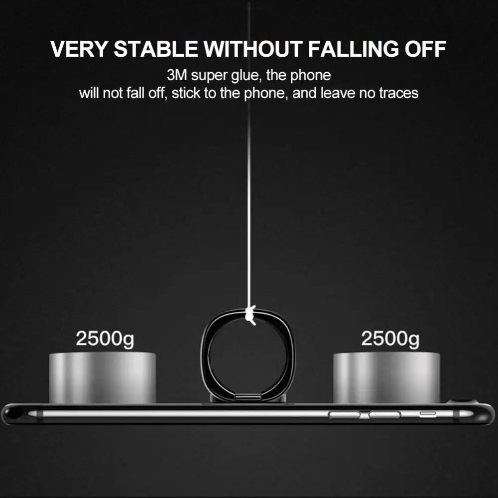 Metal Phone Holder Rotatable Finger Ring Stand Grip Universal Ultra thin Multifunction Desktop Support For Car Magnetic Holder Caseverse