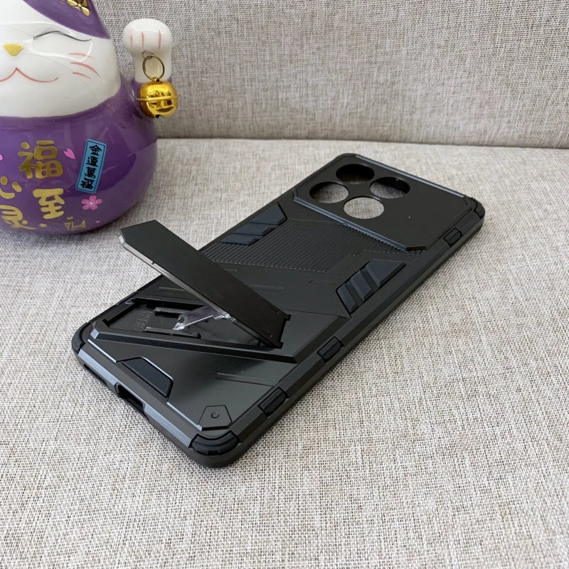 For OPPO A79 5G Case Shockproof Rugged PC Armor Phone Case For OPPO A 79 OPPOA79 5G CPH2553 Car Magnetic Holder Stand Back Cover - Caseverse