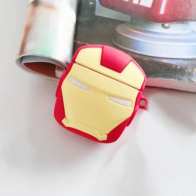 3D Cartoon Silicone Case for Airpods 1 2 3 Pro Wireless Earphone Protective Cover for Airpods Pro2 with Hook Caseverse