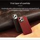 Retro Cowhide Phone Case for iPhone 16 15 13 14 Pro Max 16Pro 14Pro 15Pro Luxury Crazy Horse Genuine PULL-UP Leather Back Cover Caseverse