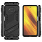 Armor Shockproof Phone Case For Xiaomi Mi Pocophone Poco X3 Pro Magnetic Car Holder Stand Cover for Poco X3 NFC Hard Rugged Case - Caseverse