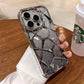 Luxury Girl's Phone Case for iPhone 15 14 13 12 11 Pro Max Plus Glitter Bling 3D Cube Diamond Marble Soft TPU Shockproof Cover - Caseverse