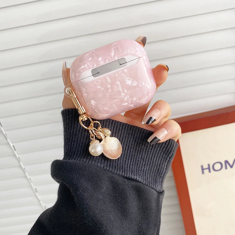 Clearance_Luxury Girls Pearl Case For Airpods Pro 2 1 Case For Apple AirPods Pro 2 3 Case Cover For Airpods Pro With Keychain Ea Caseverse