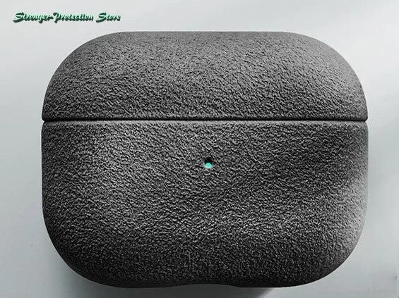 Italian Suede Leather Case For Airpods Pro 2 Luxury Artificial Leather All Inclusive Case For Airpods 4 3 Case Wireless Charge Caseverse