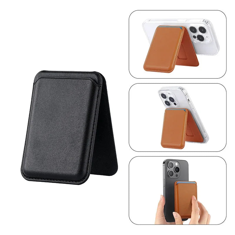 Luxury Business Vintage Leather Magnetic Phone Case for IPhone 16 Plus 15 14 13 12 Pro Max Metal Camera Frame Shockproof Cover Caseverse