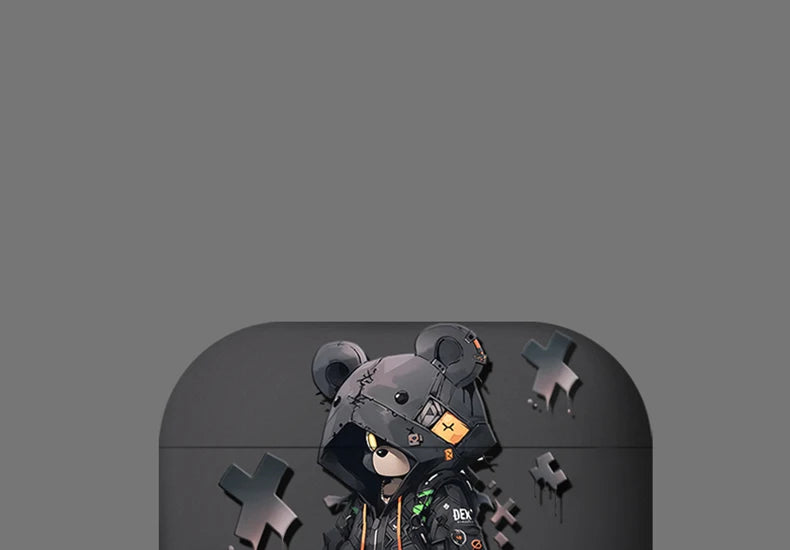 For AirPods 4 2024  pattern wireless earphone frosted shell protective case suitable for Airpods 4 Pro 1 2 3  wholesale ﻿