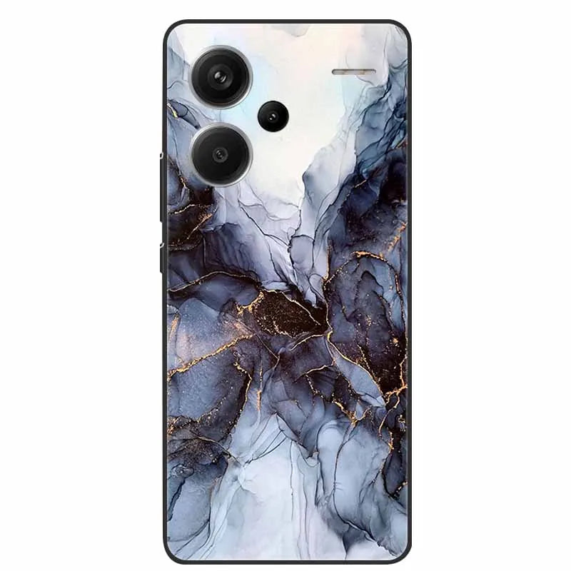 For Xiaomi Redmi Note 13 Pro+ Plus Case Fashion Marble Silicon Soft TPU Back Cover On Redmi Note 13 Pro Plus 5G Phone Cases Cool - Caseverse