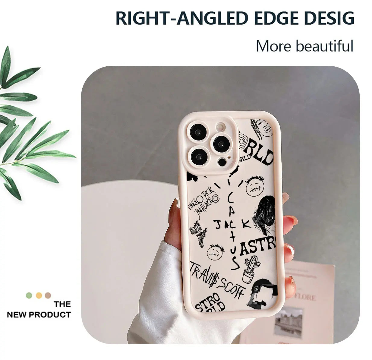 Luxury Travis Scott Cactus Jack Phone Case for IPhone 16 15 14 13 12 11 Pro Max Mini XR XS X 7 8 Plus Soft TPU Back Cover - Caseverse