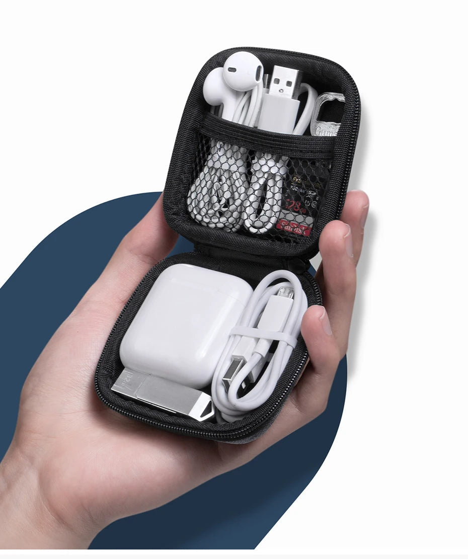 UGREEN Earphone Case Hard Headphone Bag for Airpods Earpods Sennheiser Ear Pads Wireless Bluetooth Earphone Accessories Caseverse