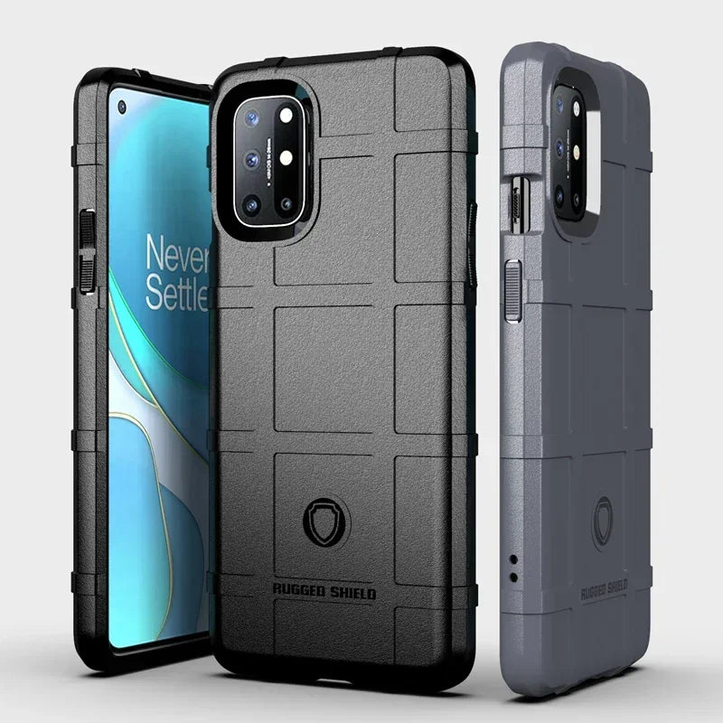 Rugged Shield Shockproof Phone Case For OnePlus 8T 9 10 Pro Nord 2T N10 N100 N20 N200 CE 2 Lite 5G Soft TPU Silicone Back Cover - Caseverse