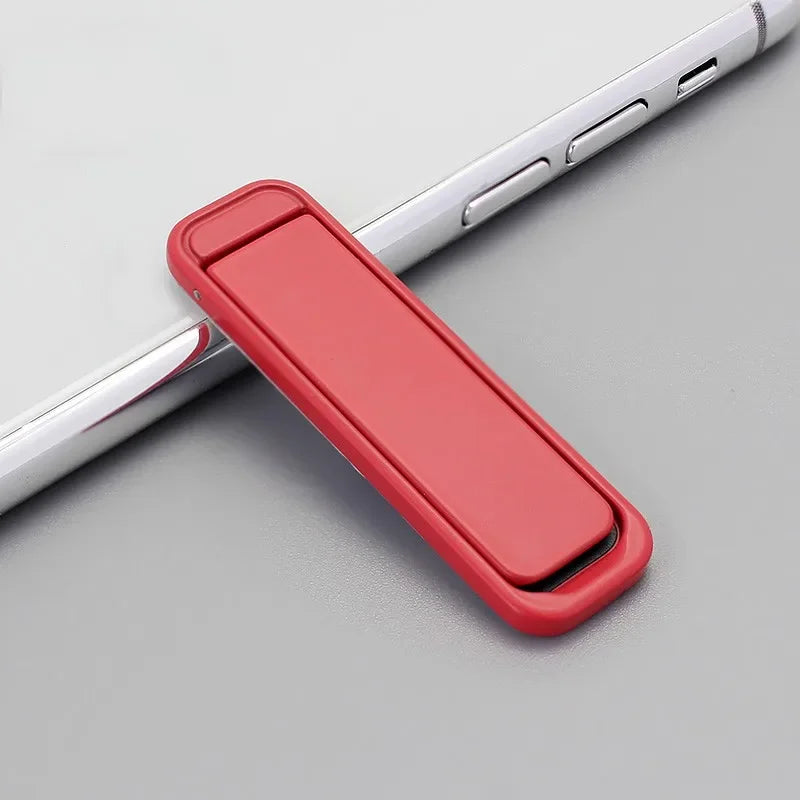 Mobile Phone Colourful Metal  Holder Strip Shape Back Sticker Stand Simple Portable Cellphone Bracket for iPhone 16 15 14 Xiaomi