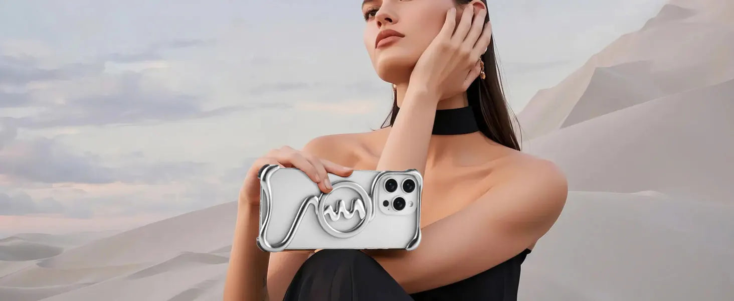 Oatsbasf Metal Phone Case for iPhone 16/16 Pro/16 Pro Max Ultra-thin Frameless Magsafe Shockproof Minimalist Protective Covers Caseverse