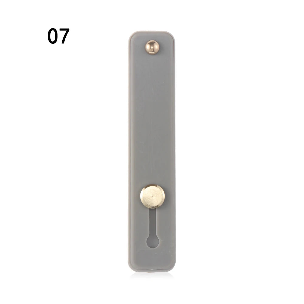 Push Pull Rainbow Phone Grip Silicone Phone Stand Finger Ring Holder Finger Strap Bracket Portable Telescopic Wrist Band - Caseverse