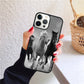 Running animal horse Phone Case for iPhone X XS XR 16 PRO MAX 15 14 PLUS 11 12 13 mini Back Cover Fundas Shell Caseverse
