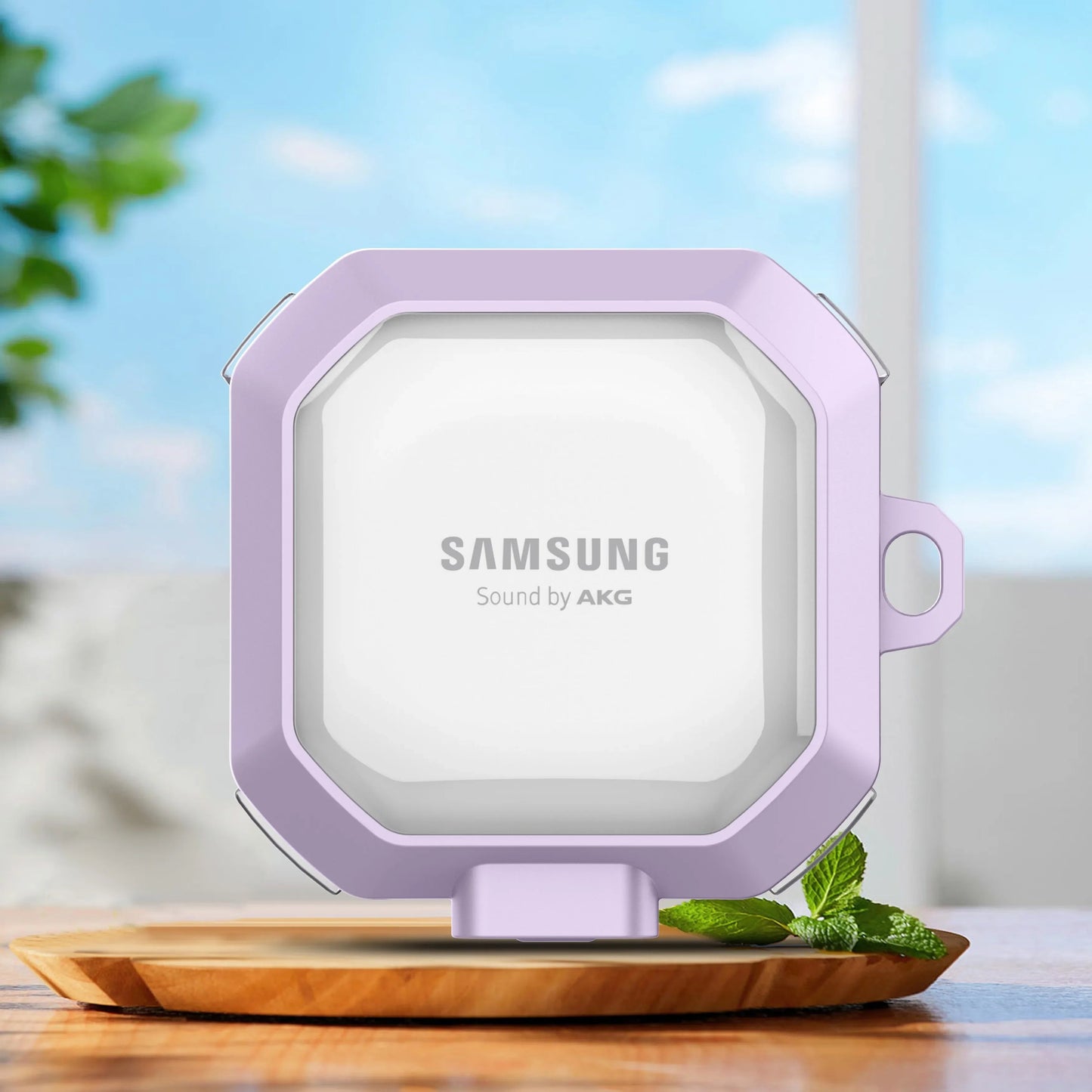 Security Lock Transparent Cover For Samsung Galaxy Buds 2 Pro Buds FE Live Buzz 2 Pro Case Shockproof Coque With Keychain Cases Caseverse