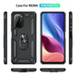 Cover Case for POCO F3 Armor Rugged Military Shockproof Ring Holder Magnet Phone Case for Xiaomi POCO F3 F 3 5G - Caseverse