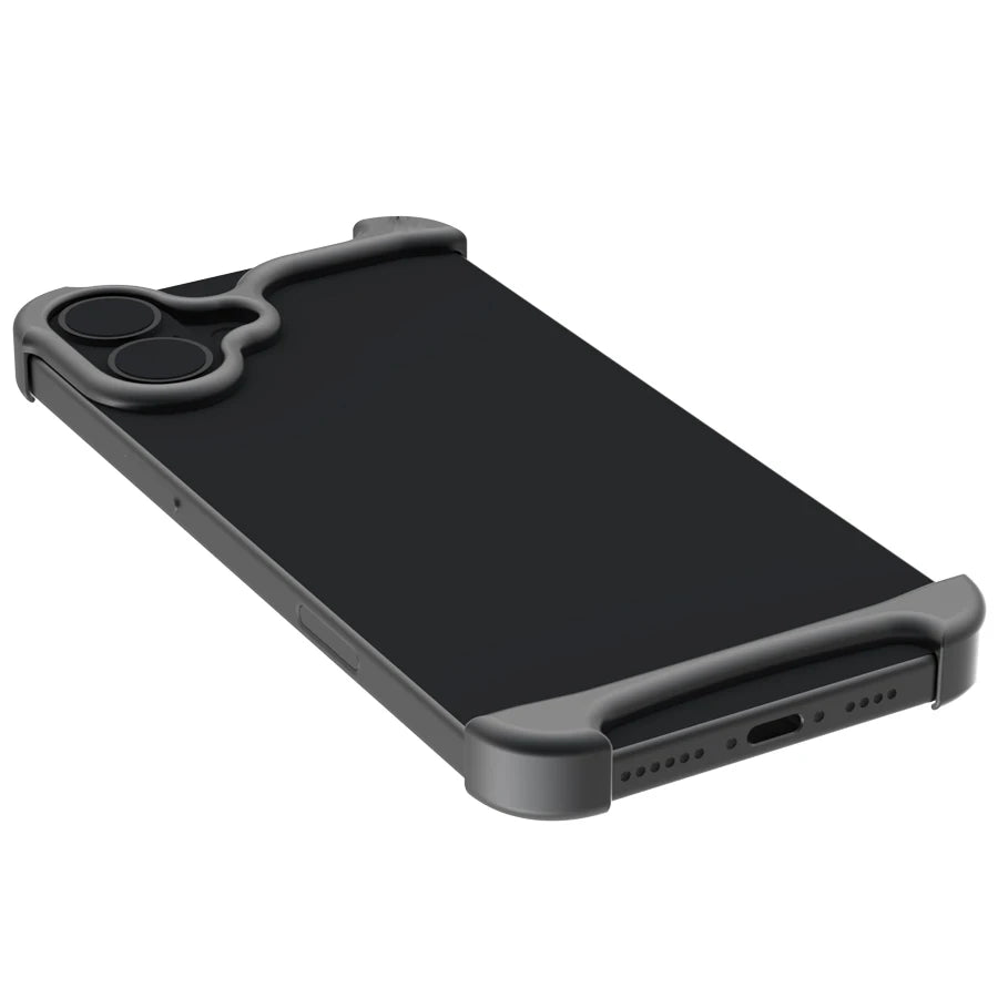 Luxury Aluminum Metal Bumper Arc Phone Case For IPhone13 14 15 16 Pro Max 16Pro Plus Urban Pulse Ultra Lightweight Phone Cover Caseverse