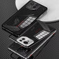 Metal Bumper Phone Case lock buckle For ASUS ROG Phone 9 Pro Single sided Tempered Glass Back Full Lens Protection Cover cases