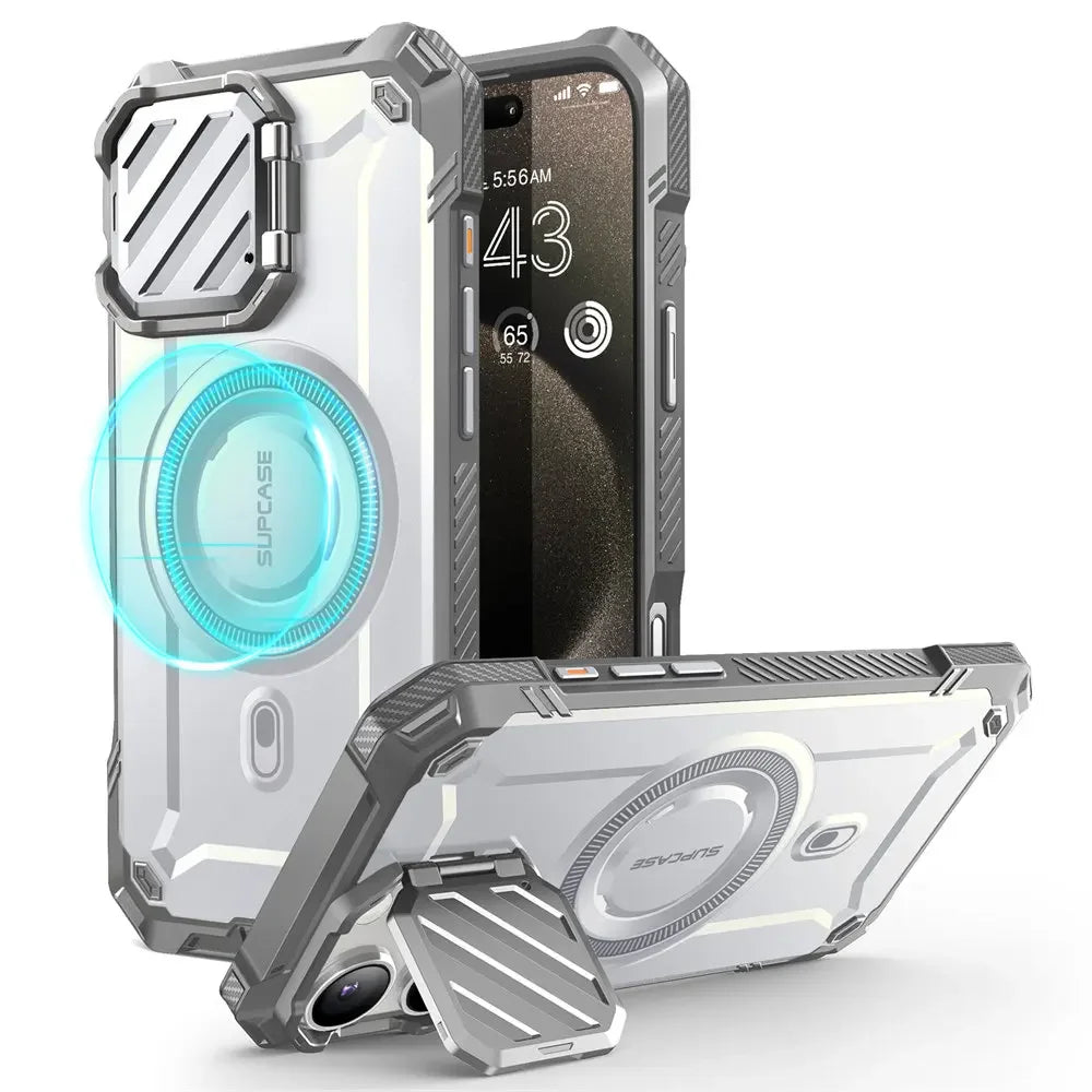 SUPCASE For iPhone 16 Pro Case 6.3" 2024 UB Mag XT Heavy Duty Rugged Strong Magnetic Phone Case with Camera Cover - Caseverse