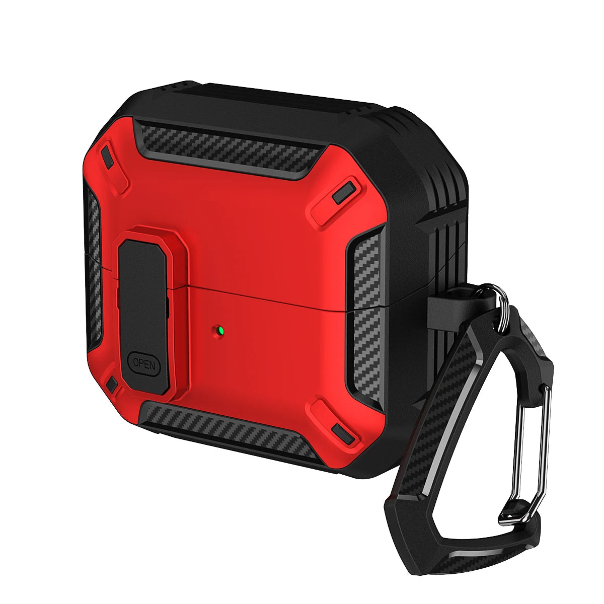 Newest carbon fibre switch earphone cover for Men For Samsung Galaxy Buds 3/Buds3 Pro Buzz 3 Pro Earbuds Case with cleaning kit Caseverse