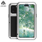 Original LOVE MEI Metal Armor For iphone 16 Pro Max Case 15 Plus 14 Military Grade Silicone Shockproof Cover Built-in Protector - Caseverse