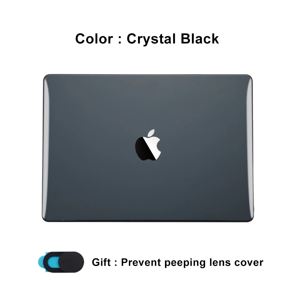 Laptop Cases for MacBook Air 15 Case M4 2025 A3241 Touch ID pasta macbook Air 15.3 inch 2024 M3 A2941 M2 2023 A3114 Funda shell