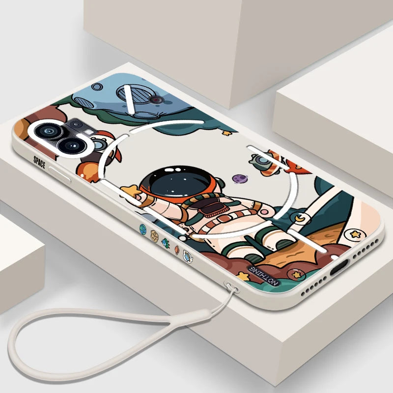 Liquid Silicone Case for Nothing Phone 1 Protective Case Phone 1  Full Wrap Drop-proof Soft Case - Caseverse