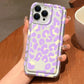 Leopard Design Stylish Pink Pattern Phone Case For iPhone 16 15 14 13 Pro Max 11 12Mini 16E SE 7 8 Plus X XR XS Soft Clear Cover - Caseverse