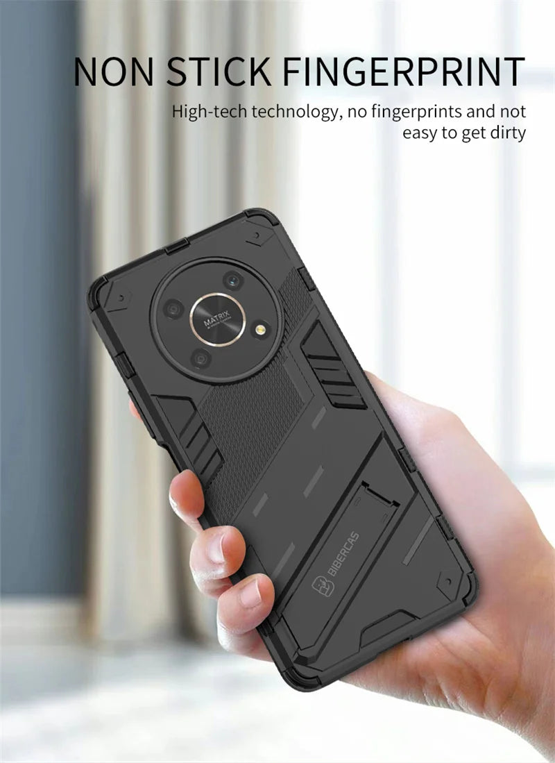 For Honor Magic 4 Lite Case Magnetic Holder Shockproof Armor Phone Cases for Honer Magic4 Lite 5G 4Lite Light 5G Rugged Cover - Caseverse