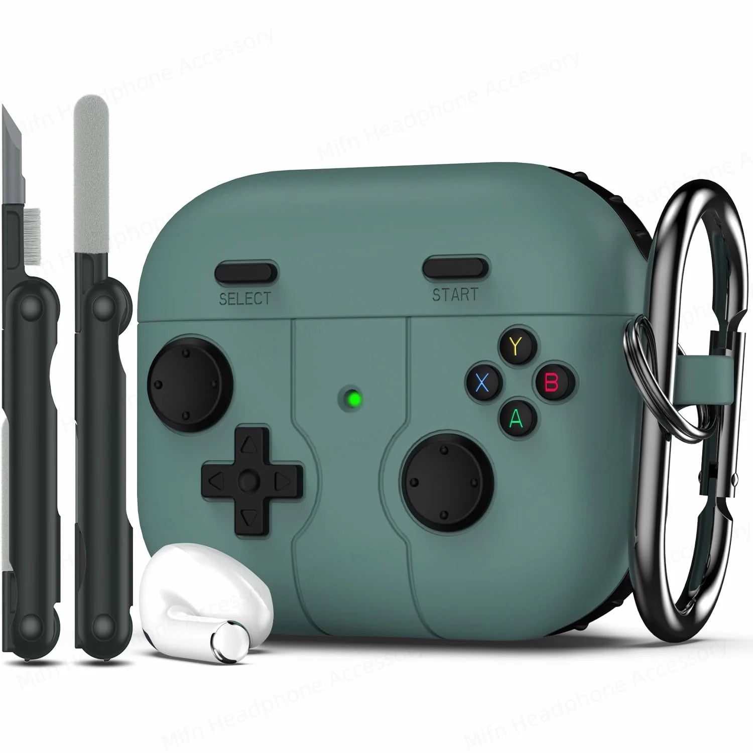 for AirPods 3rd generation charging case With cleaning kits for apple airpods airpod 3 silicone case 3D Game controller Caseverse