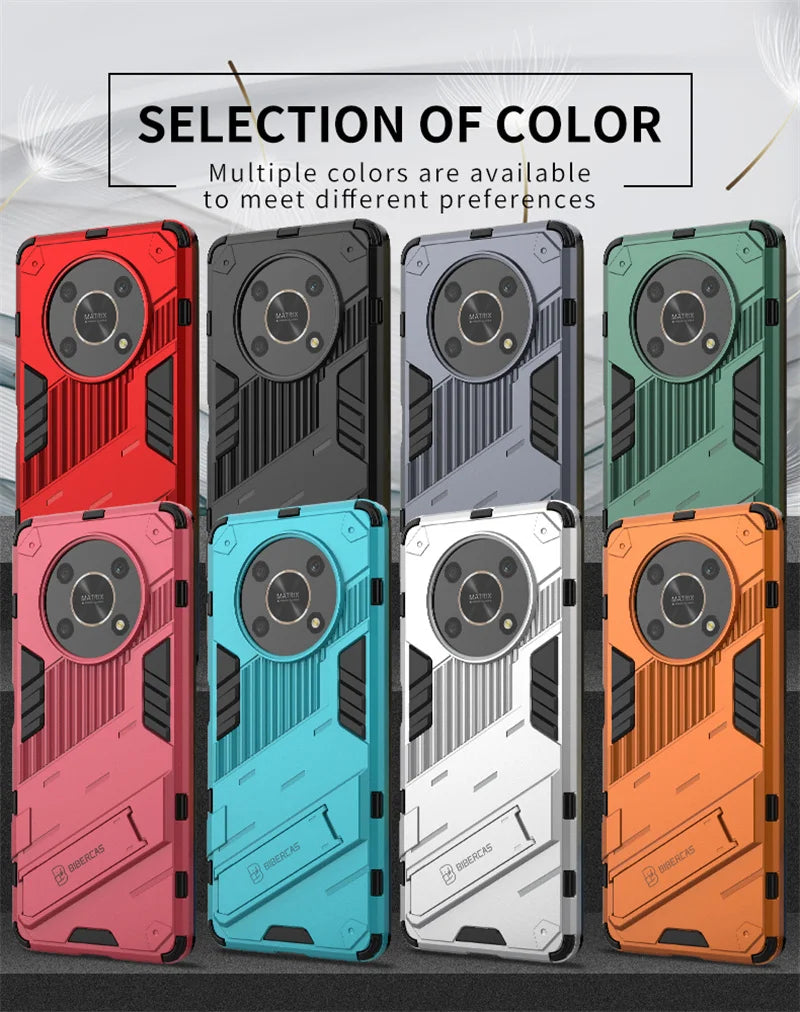 For Honor Magic 4 Lite Case Magnetic Holder Shockproof Armor Phone Cases for Honer Magic4 Lite 5G 4Lite Light 5G Rugged Cover - Caseverse