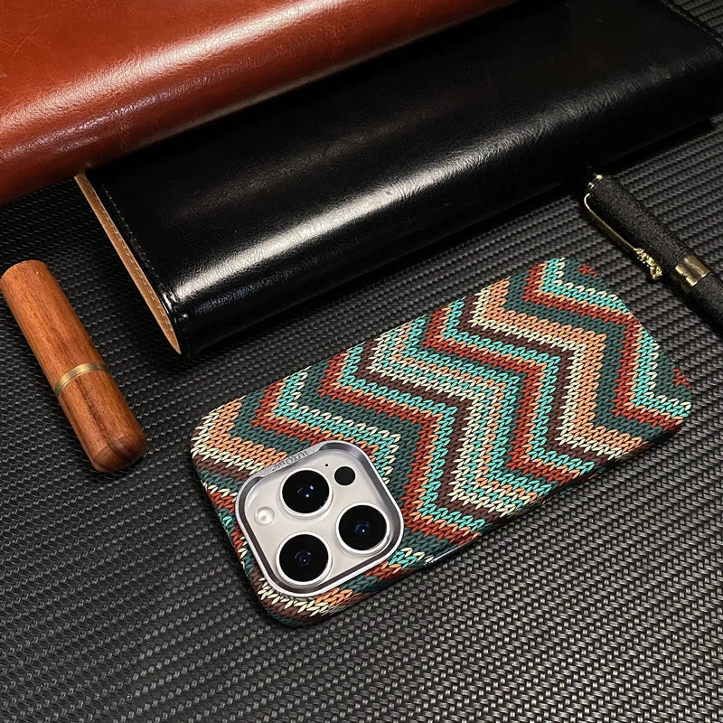 Ultrathin Metal Lens Magsafe Phone Case for iphone 16 pro max 15 Pro 14 Carbon Fiber Texture Matte Wireless Charge Hard PC Cover Caseverse