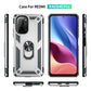 Cover Case for POCO F3 Armor Rugged Military Shockproof Ring Holder Magnet Phone Case for Xiaomi POCO F3 F 3 5G