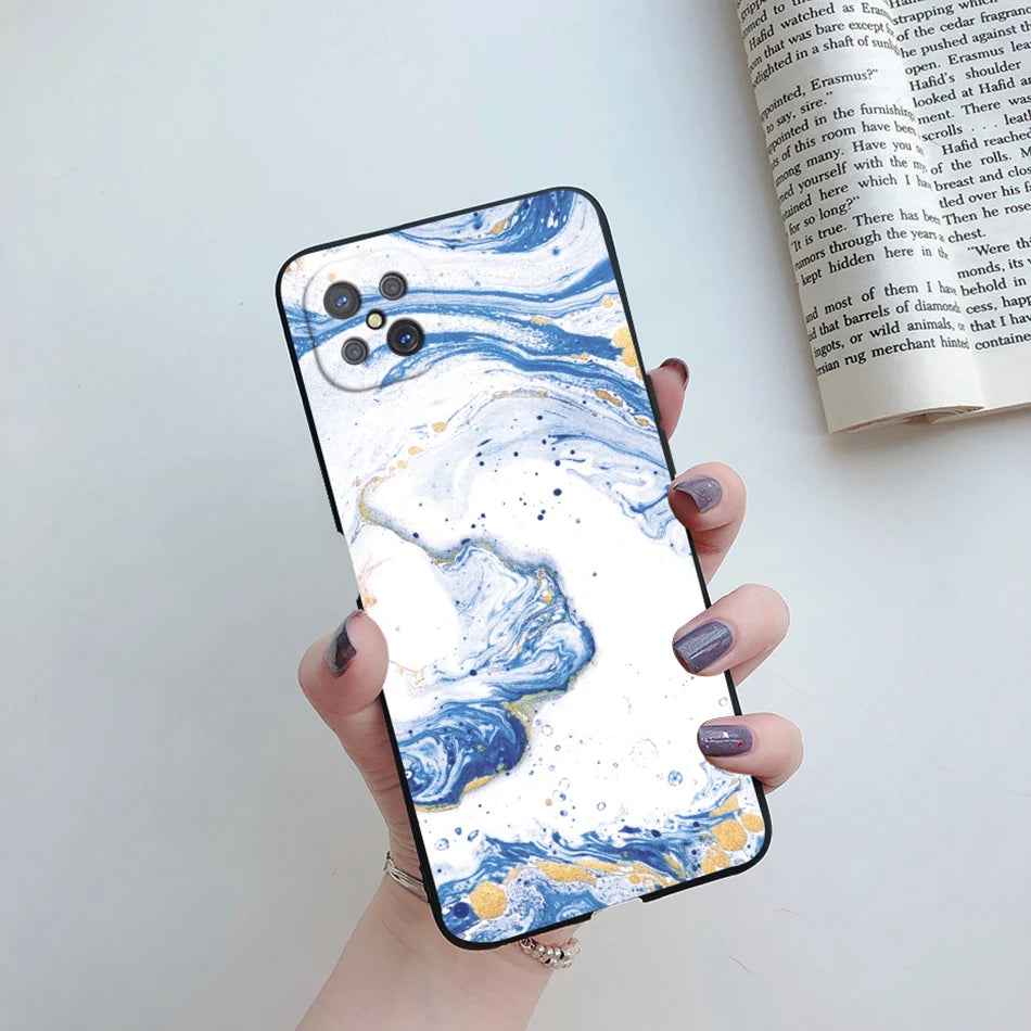 Case For OPPO Reno4 Z 5G Phone Case Cute Flower Cartoon Silicone Soft Back Fundas Cover For OPPO Reno 4Z CPH2065 Reno4Z 5G Coque - Caseverse