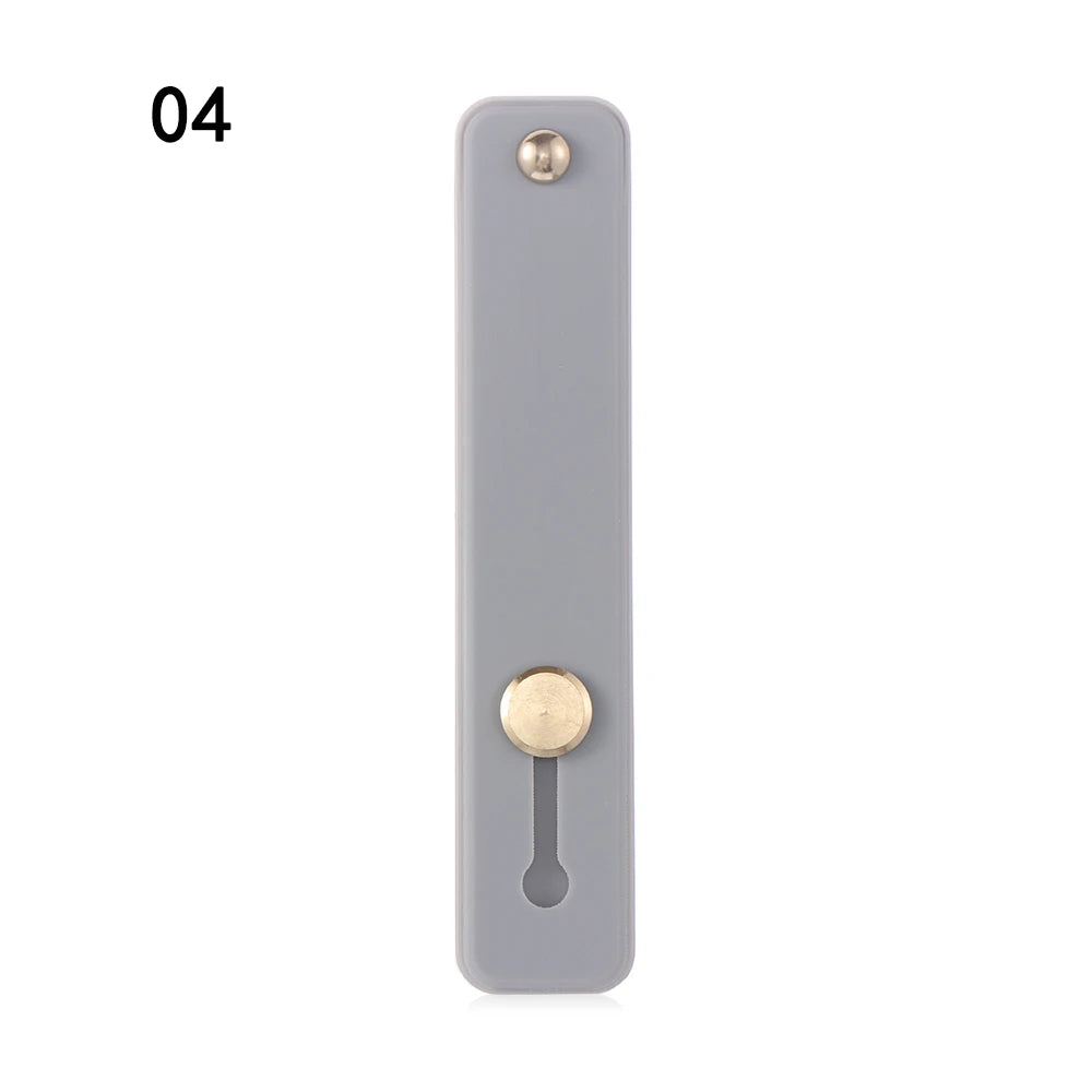 Push Pull Rainbow Phone Grip Silicone Phone Stand Finger Ring Holder Finger Strap Bracket Portable Telescopic Wrist Band - Caseverse