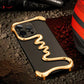 iPhone Phone Case Metal 3D Hollow Case For iPhone16 ProMax 14 15 Pro 16Plus  Aluminum Alloy Track Shell Air Bag Shockproof Cover Caseverse
