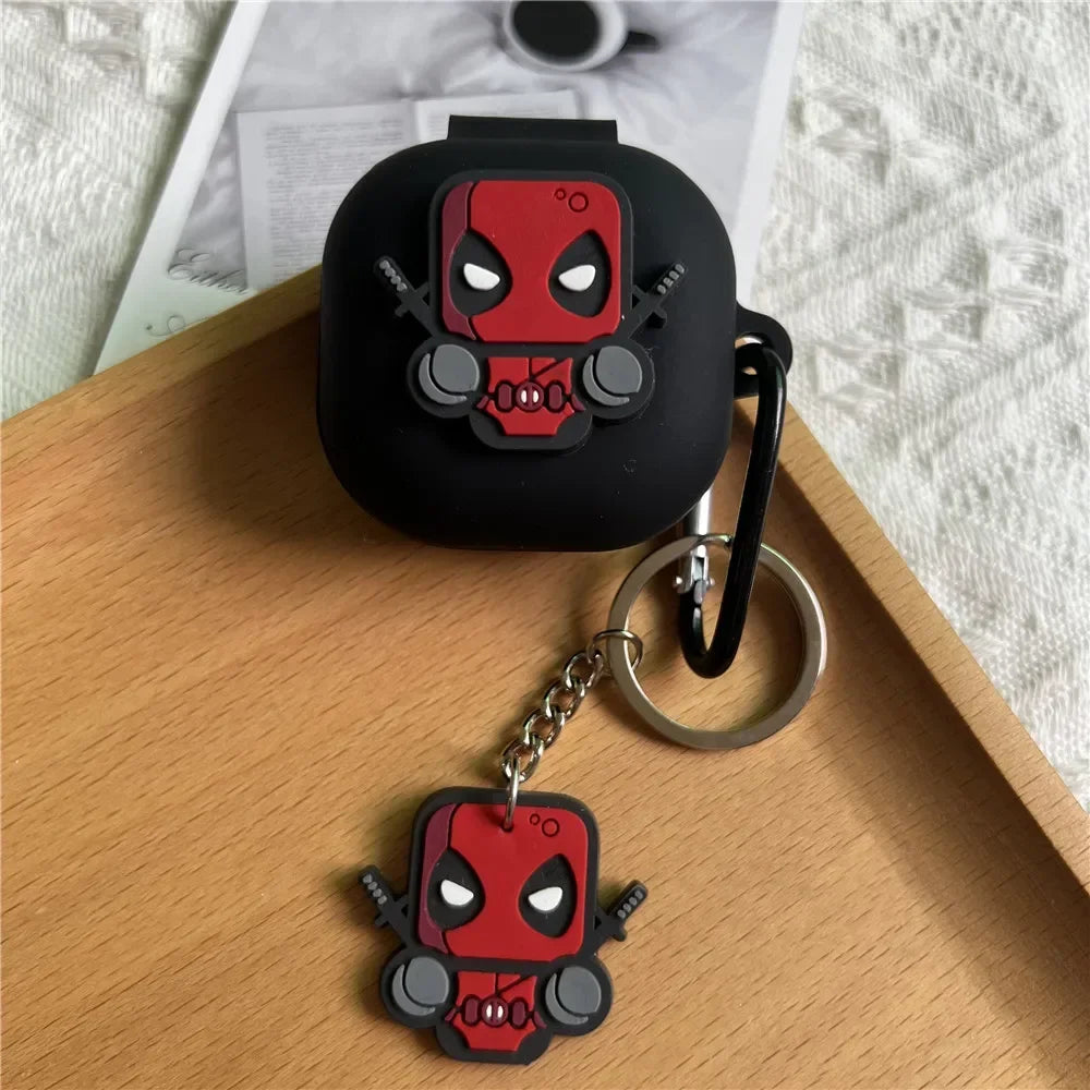 Cartoon Silicone Bluetooth Earphone Protective Case Suitable for SHOKZ OpenFit 2 T920 Scratch Resistant Earphone Case Caseverse